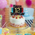 Video Game Happy 12th Birthday Cake Topper,Video Game Boy's 12th Birthday Level Up Party Cake decoration,boy girl gamer cake decoration,Video Game Theme Party Supplies