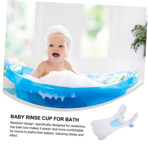 BESTonZON Butt Washing Tool Portable Sink Bathtub for Newborns Boy Girl Bedside Shampoo Basin Bath Accessories