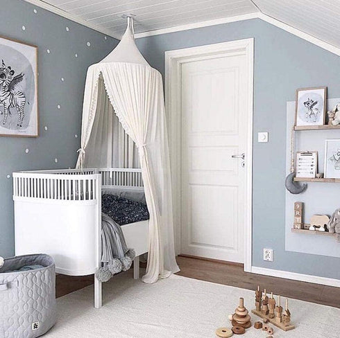 THREENTDAY LImiLI Bed Canopy for Girls and Kids Hanging Mosquito Net for Baby Crib Nook Castle Game Tent Nursery Play