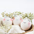 24 ZEAYEA Pieces Wooden Fake Eggs, White Faux Eggs for DIY Easter Eggs, Crafts and Easter Decorations, Fake Egg
