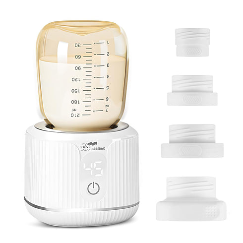 TARSHYRY 4 4 Portable Milk Warmer for Travel,Portable Baby Milk Bottle Warmer Levels Temperature Adjustable Wireless