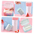 Toddmomy Portable Travel Milk Powder Container Formula Storage Box Snack Holder Strong Sealing Easy to Clean Convenient