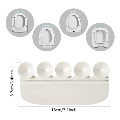 kvlvlbxf (7.1in3.4in, count, 3) Adjustable Toilet Splash Guard for Men and Boys - Toilet TrainingLarge Urine Deflector