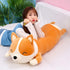 120cm Plush Long Corgi Toy, Cute Soft Stuffed Animal Corgi Doll, Kids Plush Pillow Gift for Kids and Girls (Yellow)