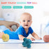 Baby Soft Textured Ball Set, Sensory Ball Toys for Exploration, Sound & Bath Toys, Gift for 6+ Months (4PCS)
