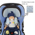 Cozy DODO NICI car seat Strap Cover for Baby, seat Belt Cover Cushion, Belt Pads fit Baby Carrier/Pushchair/Stroller