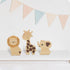 3 Barydat Pcs Wood Safari Nursery Decor Cute Woodland Animal Nursery Safari Decoration Woodland Animal Jungle Themed