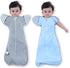 Bycc Bynn 2 Pack Sleeping Blanket Sack with High Sleeve,Transitions to Arms-Free