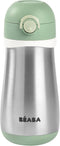 BEABA Kids Stainless Steel Insulated Water Bottle, Kids Water Bottle, Toddler Thermos
