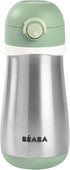 BEABA Kids Stainless Steel Insulated Water Bottle, Kids Water Bottle, Toddler Thermos