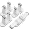 GoLcs 4-Pack Improved Childproof Door Lever Lock Prevents Toddlers From Opening Doors. Durable