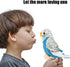 1 5.5 inches, Pcs Stuffed Parakeet Toy, Budgerigar Plush Toy, Parakeet Soft Toy, Stuffed Bird for Kids, Blue