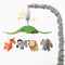 NICEMER Baby Crib Mobile - Jungle Animal Mobile for Crib Nursery Musical Mobile