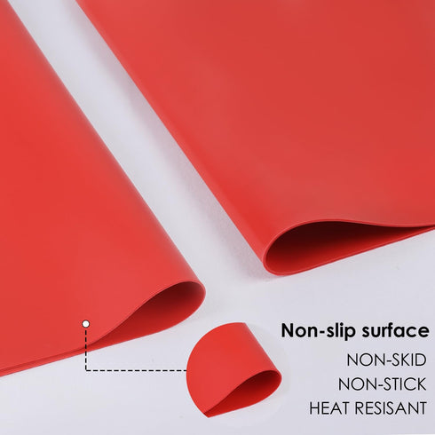 Counter, 28''x20'' Extra Large Silicone Mats for Kitchen Food Grade Silicone Placemats for Kids, Nonstick Silicone Mat