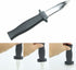 2 PCS Retractable Knife Joke Trick Halloween Props Toy Disappearing Dagger Fake Plastic Blade Magic Toy