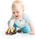 6 Pieces Animals Pull Back Cars - Friction Powered Vehicle Playset Toys for Kids (Vivid Style)