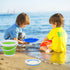3L Jumbo Foldable Buckets, Silicone Sand Beach Toy Pails for Kids and Adults, Multi Use for Outdoor Activities