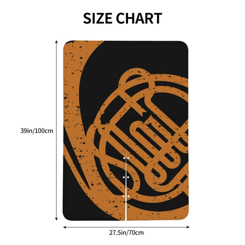 Zhbvncp French Horn Pattern Baby Car Seat Cover & Breastfeeding Nursing Cover - Breathable Stretch Fabric Multi-Use