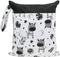 Grab and Go Waterproof Washable Reusable Diaper Wet Dry Cloth Diaper Bags,