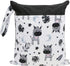Grab and Go Waterproof Washable Reusable Diaper Wet Dry Cloth Diaper Bags,