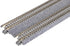 Kato 9-3/4" (2), KAT20004 USA, Inc. N Double Track Straight, Concrete Ties