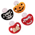 Baby Funny Pacifiers, Cute Soft Silicone Pacifiers for Boys and Girls, BPA-Free, 3 Pieces