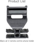 RCGEEK Cellphone Clip Mount Holder Kit for DJI Air 3 / Mini 3 Pro/Mini 2 / Air 2 2S / Mavic 3 Drone Controllers