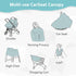 Nursing Cover Breastfeeding, Multi-use Baby Car Seat Covers Boys, Infant Stroller Cover, Stretchy Carseat Canopy, Soft