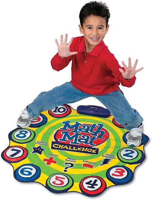 Learning Resources Math Mat Challenge Game, Multi-color, 32 Dia in