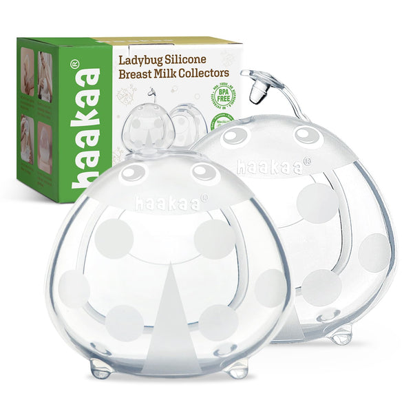 haakaa Ladybug Milk Collector Wearable Milk Collector Ladybug Breastmilk Collector Breastfeeding Milk