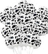 25 PCS Cow Balloons, Funny Cow Print Balloons for Cowboy Party Western Theme Birthday Decorations