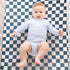 FIGEPO 4 Pack Pack (Pack Checkered N Play Sheets Sheets Neutral Breathable Fitted Baby Mini Crib Sheets Nursery Sheets