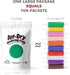 7 oz Sago Brothers Modeling Clay for Kids - Green, Molding Magic Clay for Kids Air Dry, Super Soft Clay for DIY Slime