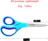 LIVINGO 7 Inch Student Scissors for School | 3 Pack Sharp Pointed Tip Scissors for Kids and Classroom Use
