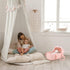 Set 9 10 11 12 Inch GAGAKU Baby Doll Bassinet, Doll Carrier Doll Carry Cot with Canopy and Pillow Blanket for Dolls