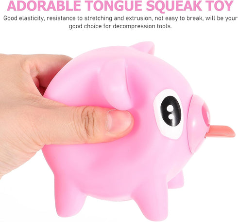 Adorable Screaming Latex Desk Toy - Decompression Animal Toy for Teenagers, Fun Pressure Relief for Kids and Adults