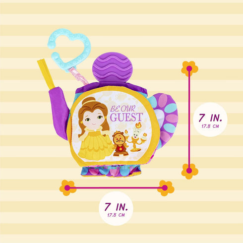 KIDS PREFERRED Princess Belle Soft Book for Babies, Multicolor 81131