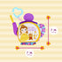 KIDS PREFERRED Princess Belle Soft Book for Babies, Multicolor 81131