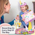 Potty Training Reward Chart, 35 Reusable Stickers, Crown, Instructional Stickers, Unicorn
