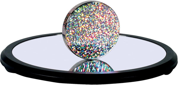 Toysmith Euler’s Disk – Hypnotic Light & Sound Display, Science Desk Decor for Home & Office, Physics Toys