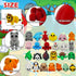 25 3D Set, pcs Animal Figurines, Printed Animal Figurines Articulated, Party Favors, Pocket Fidget Toys Bulk, Goodie