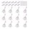 12 Pack Child Safety Cabinet Locks - Vmaisi Baby Proofing Drawer Lock with Adhesive, Easy Installation (White)