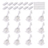 12 Pack Child Safety Cabinet Locks - Vmaisi Baby Proofing Drawer Lock with Adhesive, Easy Installation (White)