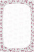 Vdsrup 39 27 5In Crib Sheets for Boys Girl Pink Bows Polka Dots Neutral Mini Crib Mattress Sheets Fitted, Toddler Baby