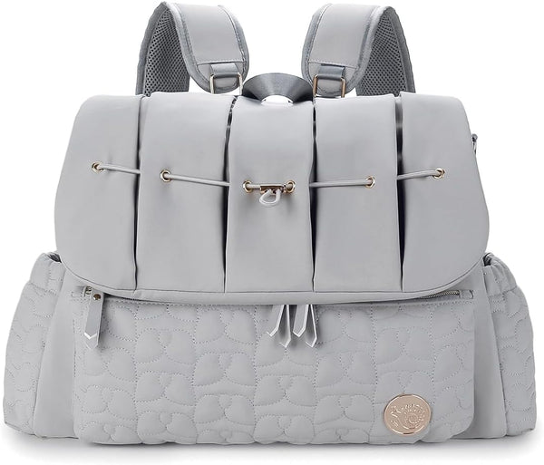 Lmbabter Diaper Bag Backpack Convertible Messenger Bag Travel Backpack Maternity Bags Stylish