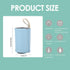 ViaGasaFamido Baby Bottle Warmer, Portable Car Travel Bottle Warmer USB Milk Heat Keeper for Indoor Outdoor Shopping