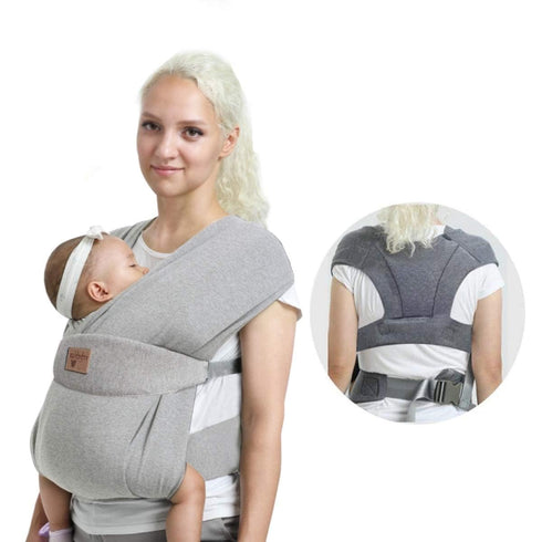 Baby Wraps Carrier Sling, Baby Carrier for Newborns and Toddlers,Skin-Friendly and Soft Front BabyCarrier Wrap Perfect