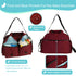 JOIE BEAN Tote Diaper Bag for Mom, Dad | Large Messenger Baby Bag with Shoulder Strap, Changing Mat, Insulated Pockets