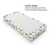 Watercolor Summer Flamingo Changing Pad Covers, Tropical Leaves, Lemon Pineapple Watermelon, Soft Stretchy Diaper
