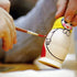 BestPysanky Set of 5 Unfinished Wooden Nesting Dolls - DIY Craft Blanks for Painting, 5.75 Inches